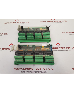 Stn atlas elektronik rem 401 relay and input module 271.123 854/e USed 