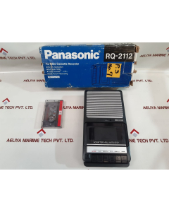 Panasonic Rq-2112 Portable Cassette Recorder
