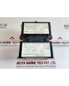 Toyo Rm-3 Connection Of Grounding Resistance Meter 230V