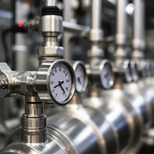 industrial pressure sensor for process control