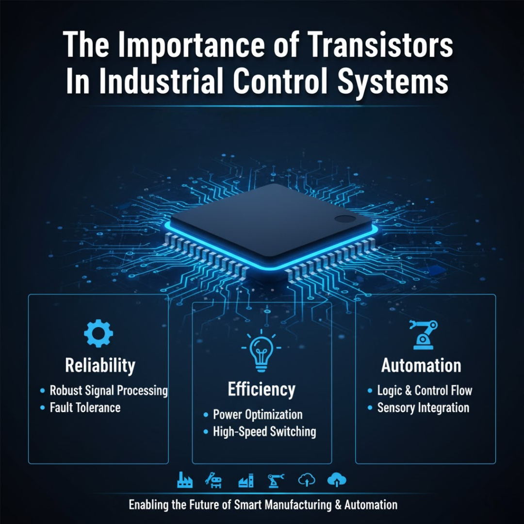 importance of transistor in industrial automation